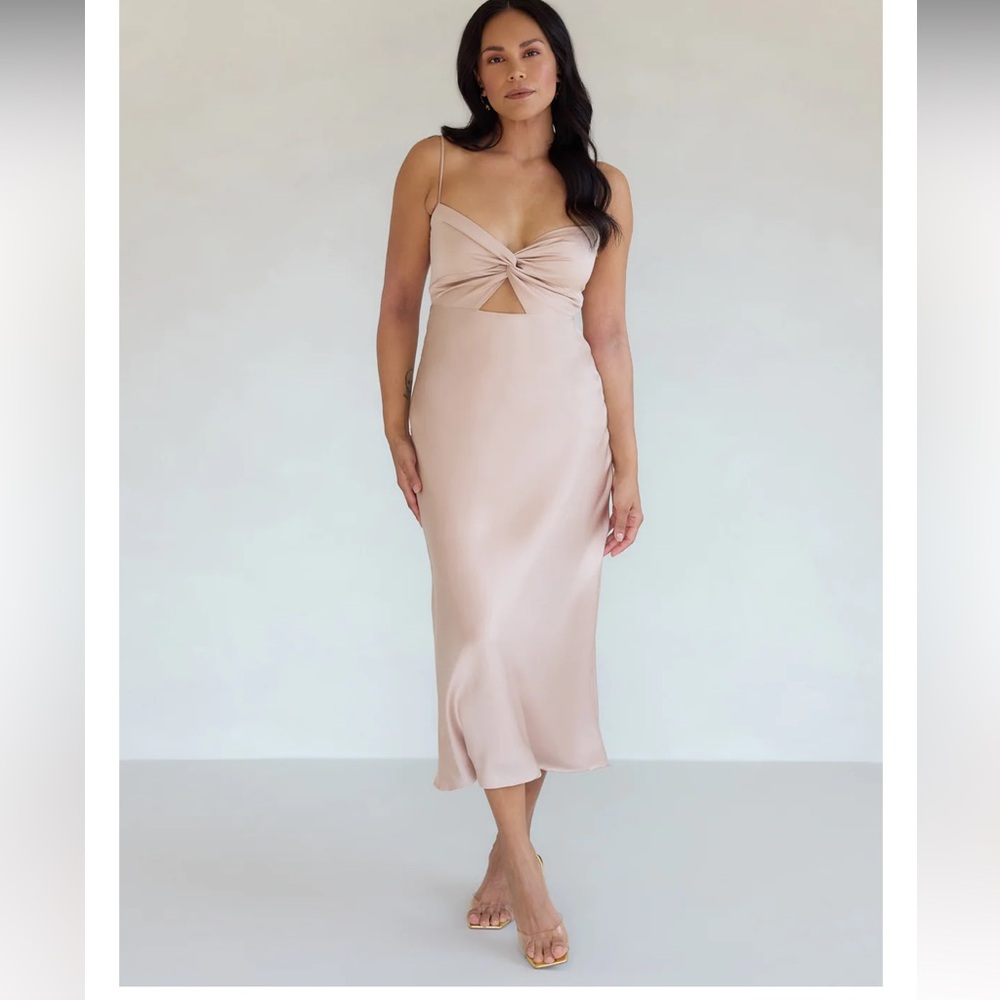 Park and Fifth Co Aletta Dress - Blush Color